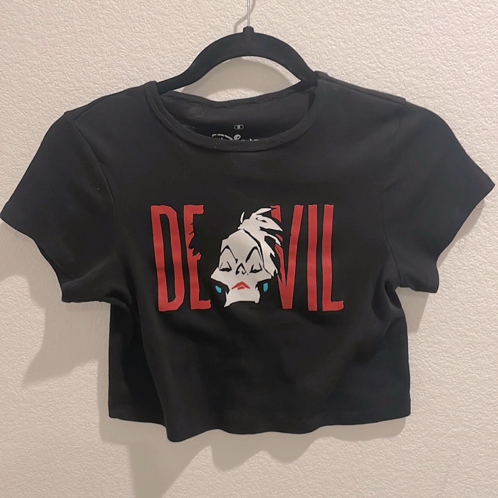 DISNEY cropped top
